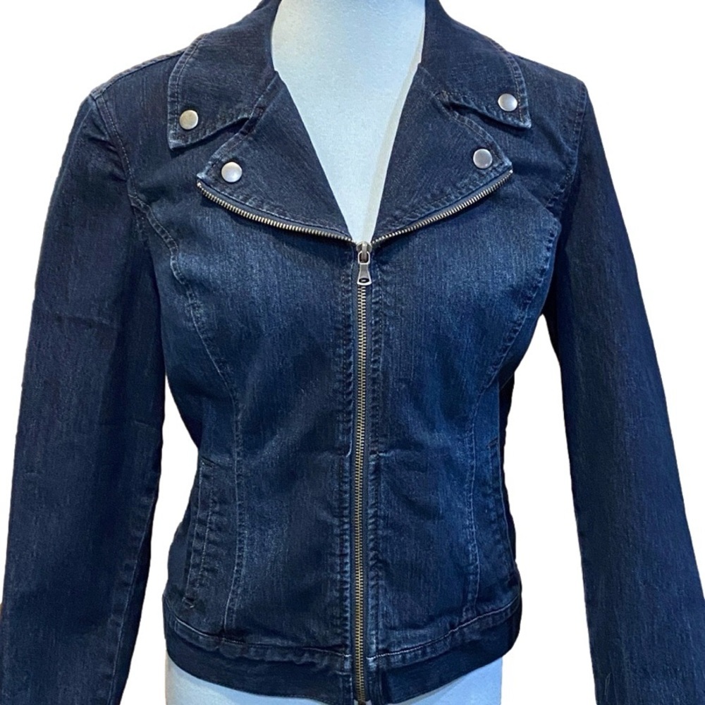 Style & Co Jean Jacket - Picture 3 of 10